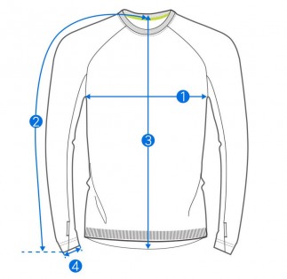 Лонгслів Xiaomi Runmi 90 points long sleeve Dark Grey XXL